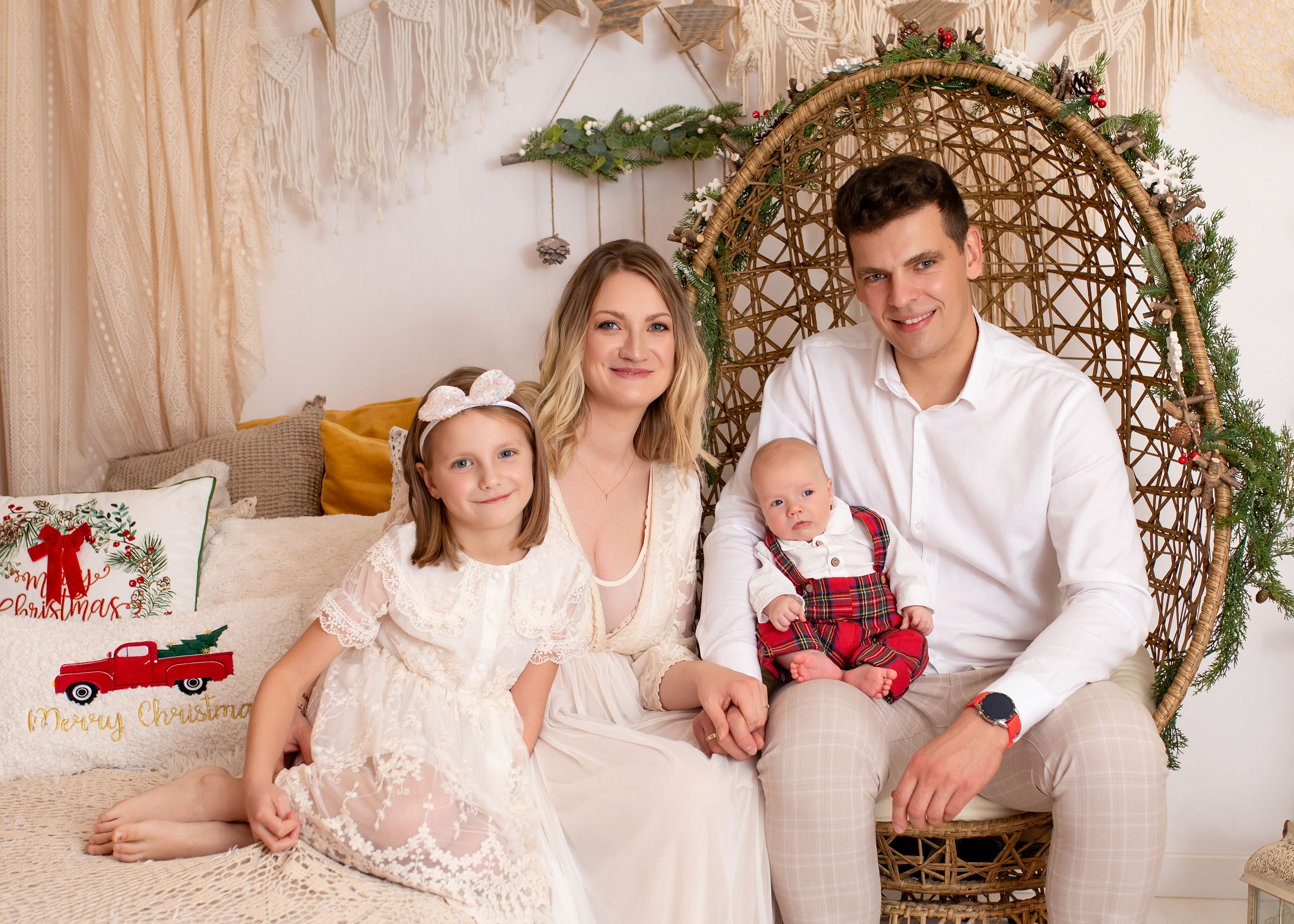 sesja świąteczna warszawa rodzinna