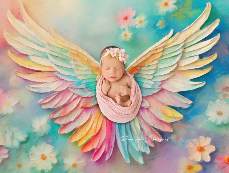 Creative newborn session in Warsaw – photography by Dominika, shot 2.