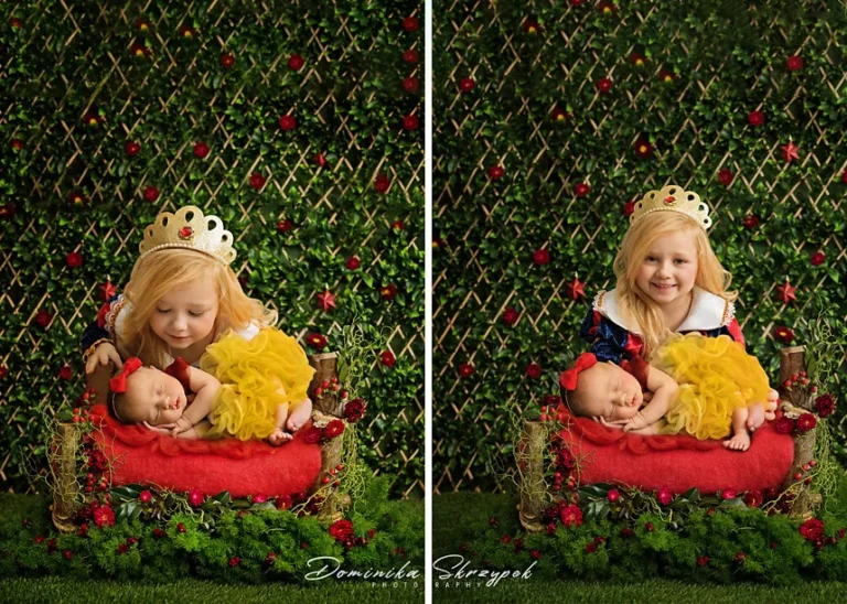 Creative newborn session in Warsaw – photography by Dominika, shot 14.