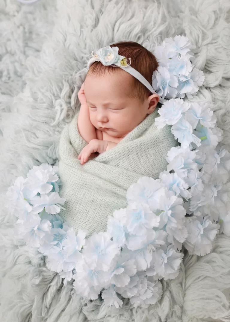 Newborn session in a Warsaw studio – photography by Dominika, shot 19.