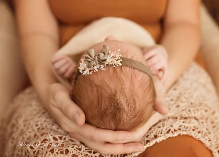Newborn session in a Warsaw studio – photography by Dominika, shot 21.