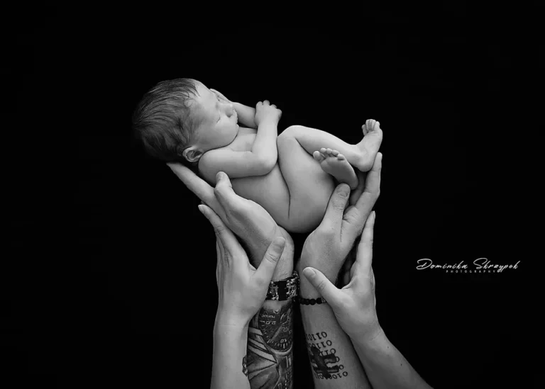 Newborn session in a Warsaw studio – photography by Dominika, shot 24.