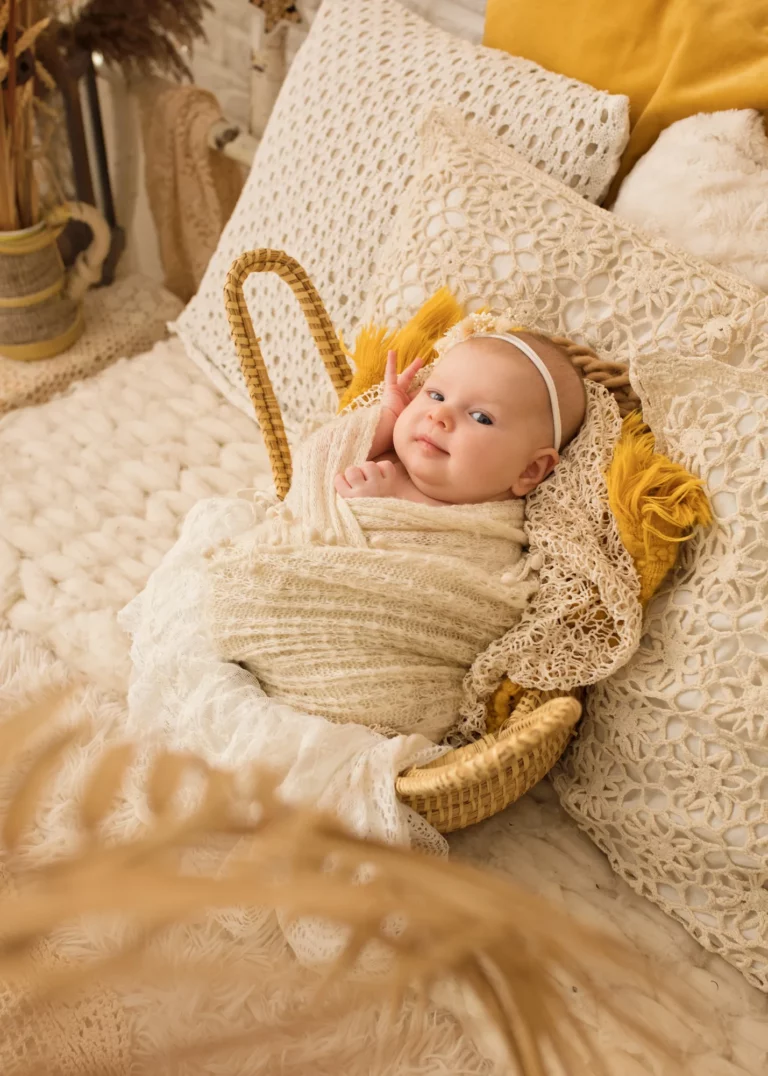 Newborn session in a Warsaw studio – photography by Dominika, shot 29.