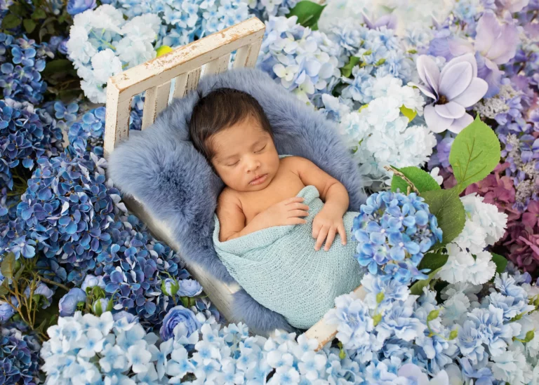 Newborn session in a Warsaw studio – photography by Dominika, shot 34.