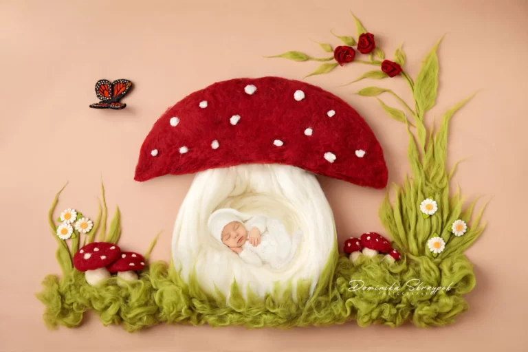 Creative newborn session in Warsaw – photography by Dominika, shot 46.