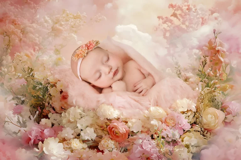 Creative newborn session in Warsaw – photography by Dominika, shot 47.
