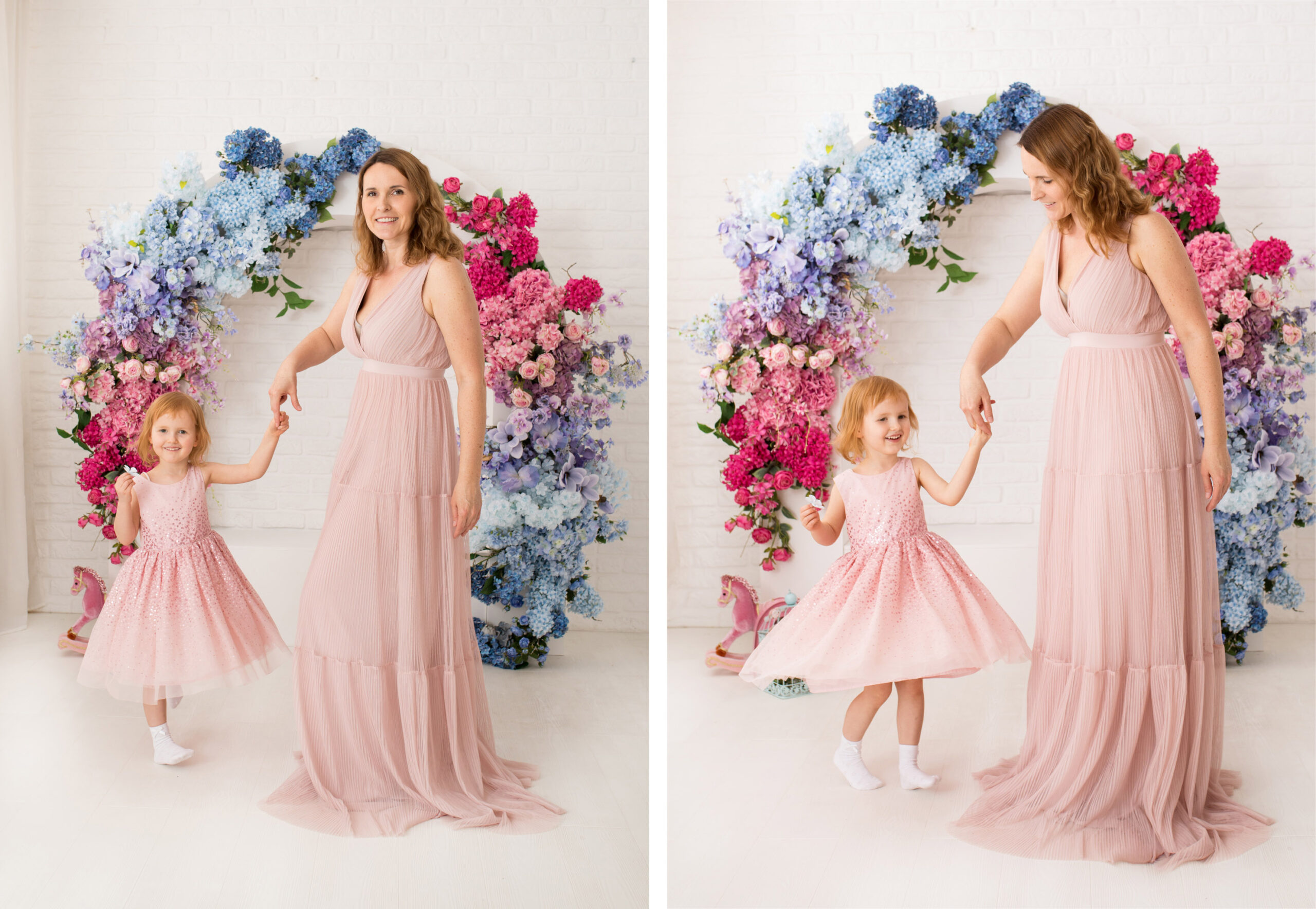 dresses for a mother and daughter session