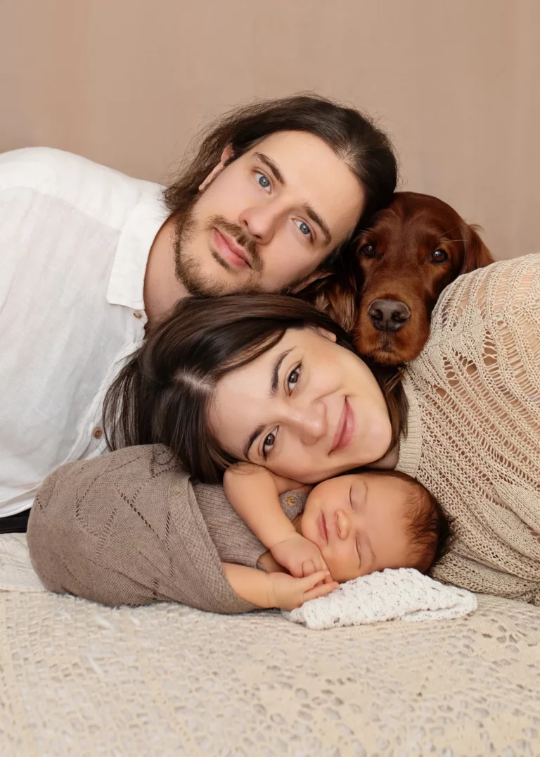 Newborn session in a Warsaw studio – photography by Dominika, shot 59.