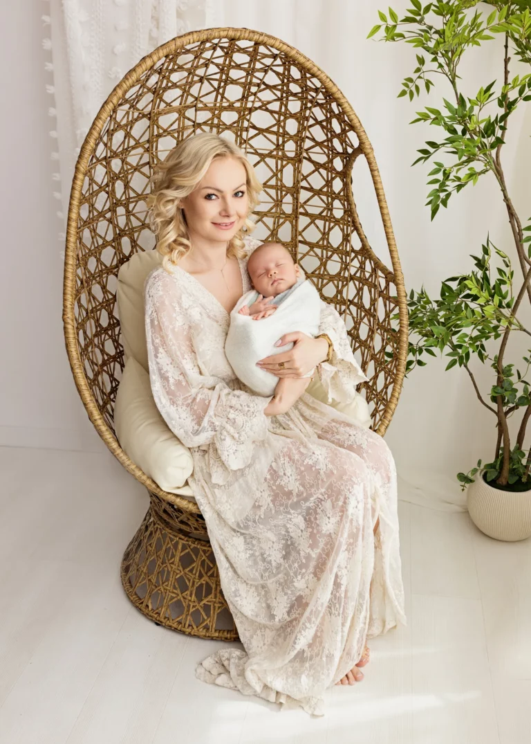 Newborn session in a Warsaw studio – photography by Dominika, shot 63.