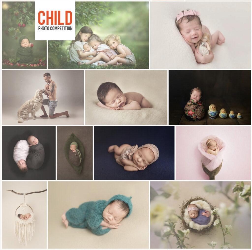 Honourable Mention in the International Child Photo Competition Newborns 2017