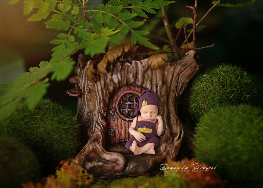 Dwarves newborn session warsaw