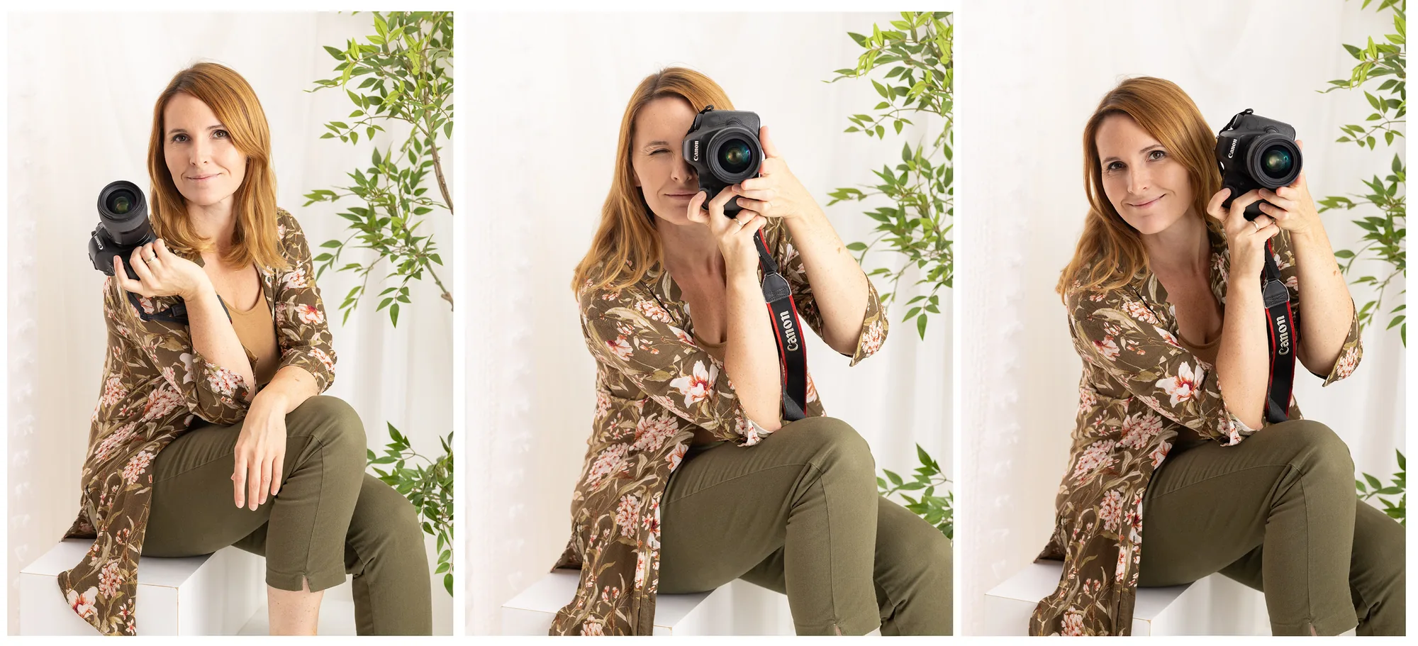 Portrait session in a photo studio in Warsaw