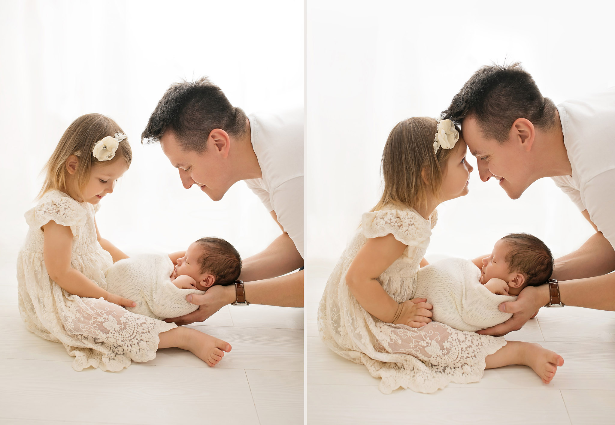 family with newborn session Warsaw