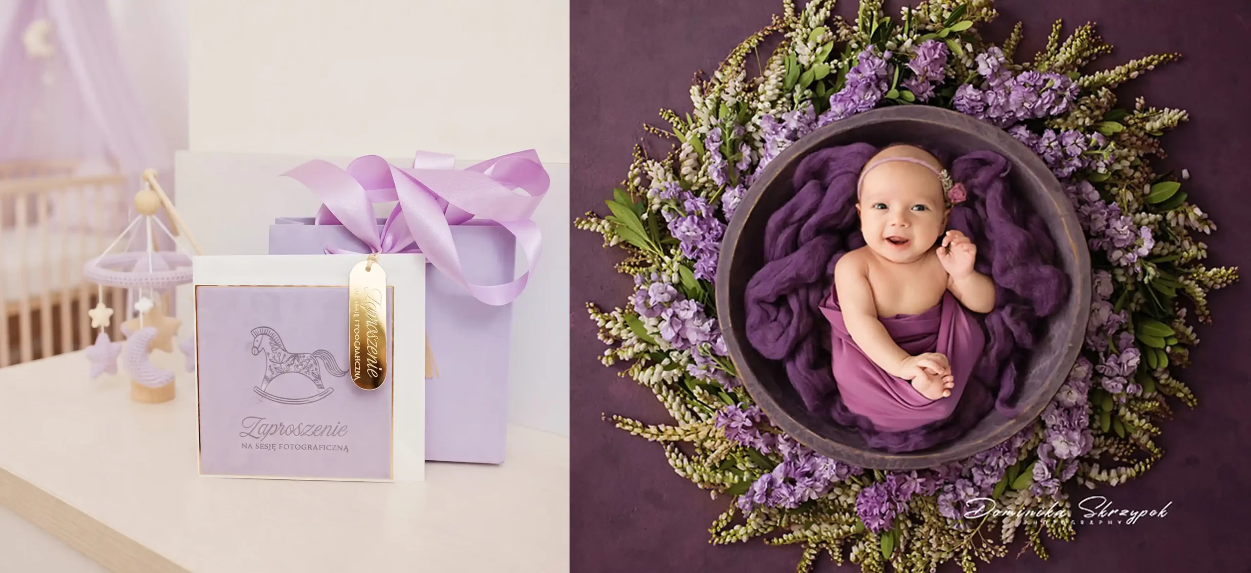 Sesja noworodkowa w prezencie na baby shower warszawa