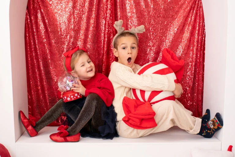 Christmas family photo session, Warsaw