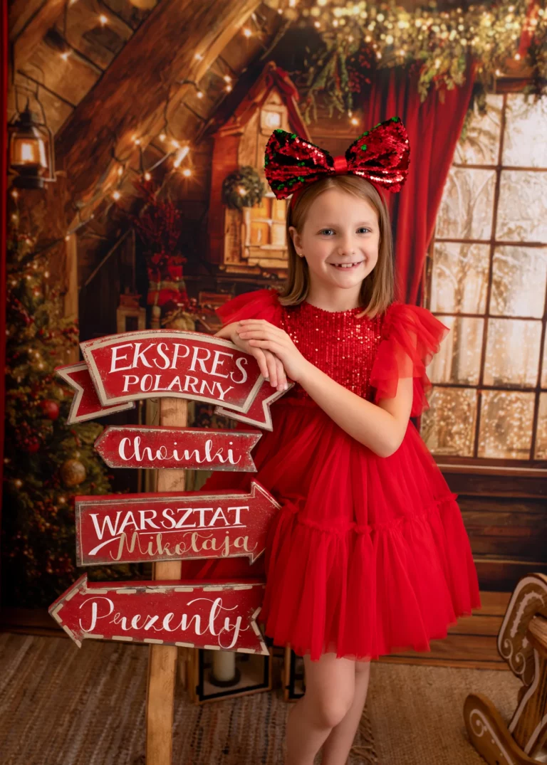 Christmas family photo session, Warsaw