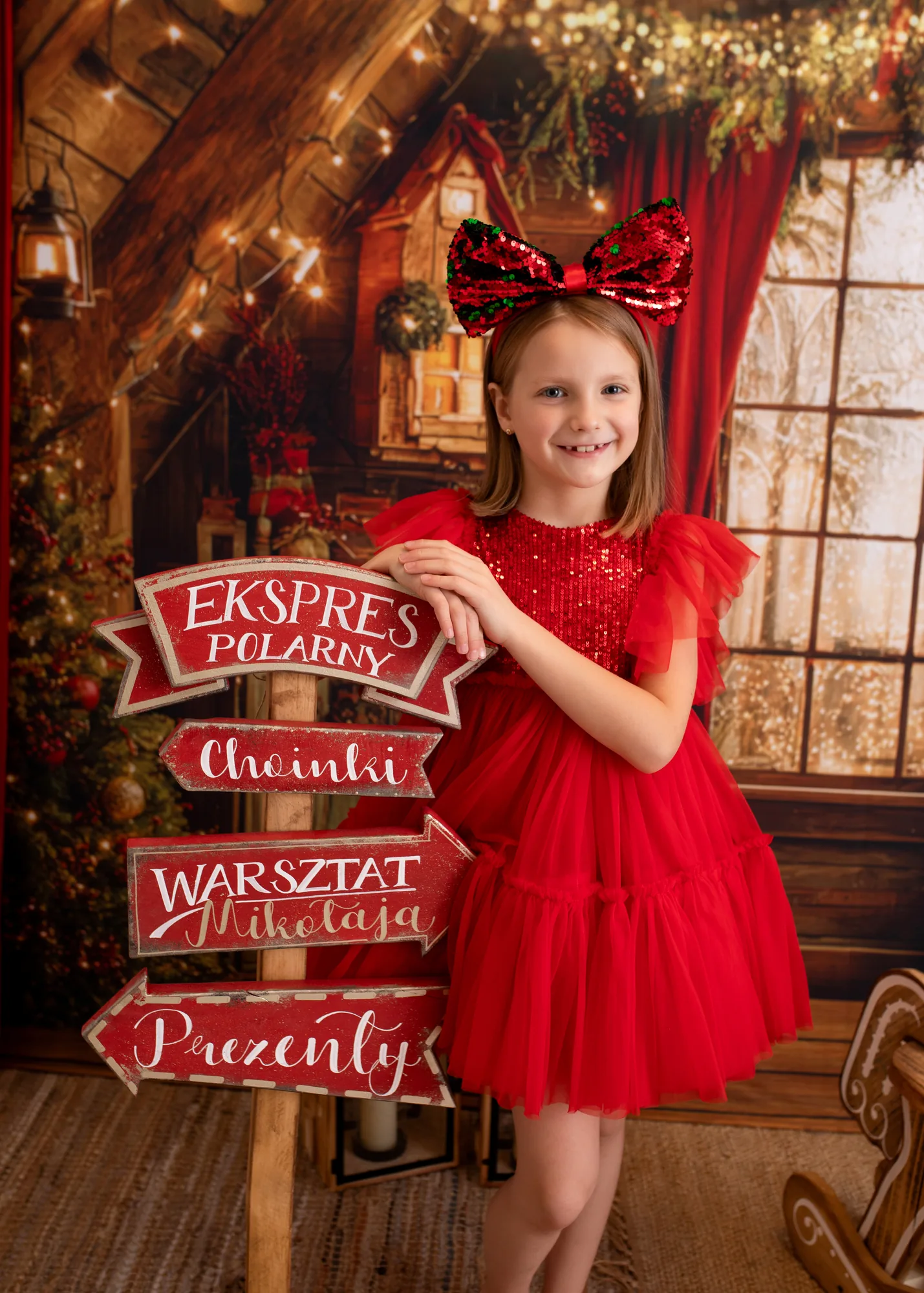 Christmas family session, Warsaw