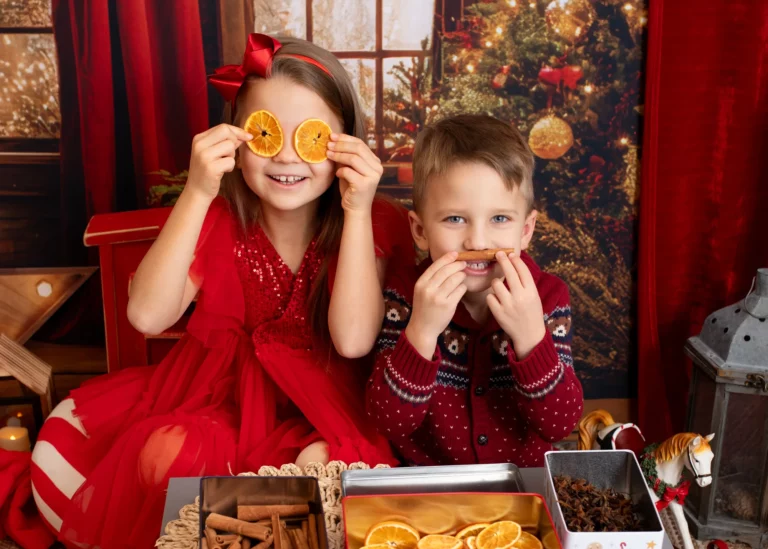 Christmas photography, Warsaw