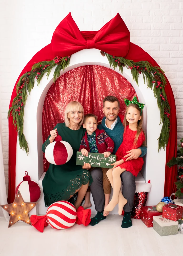 Christmas photo session, Warsaw