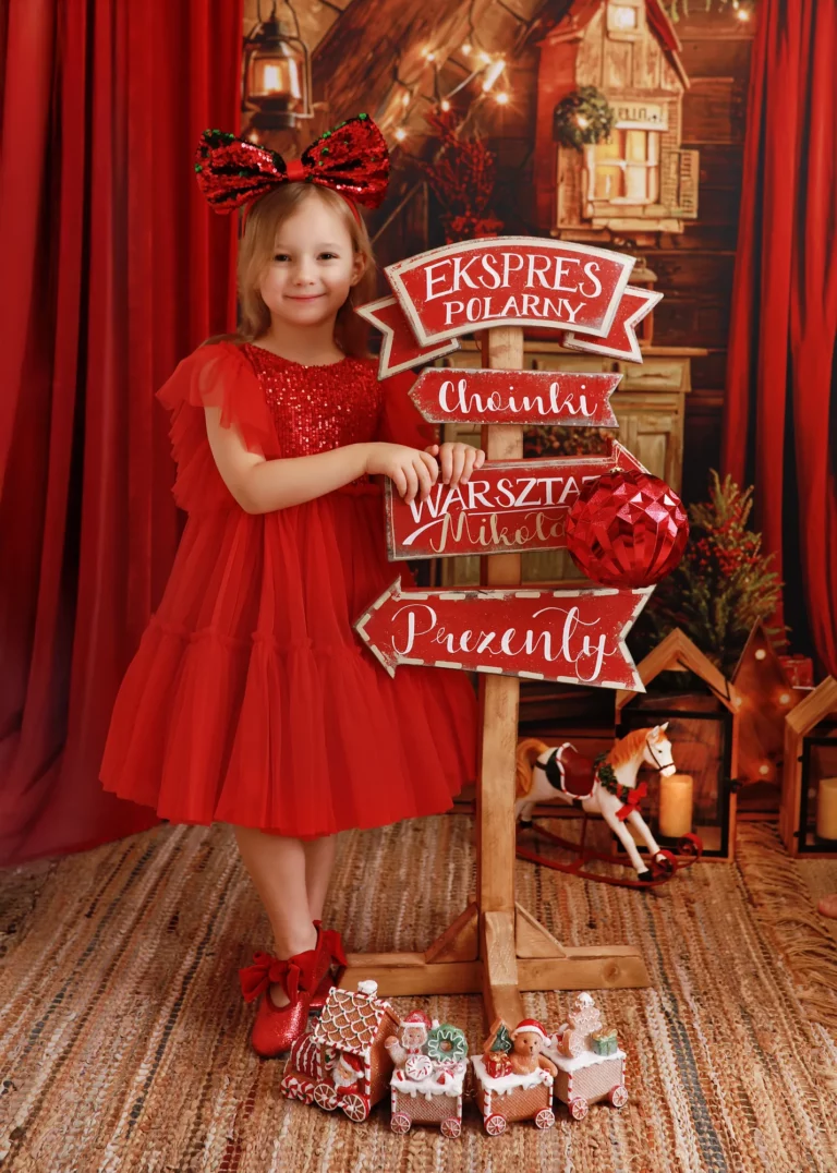Christmas photography, Warsaw