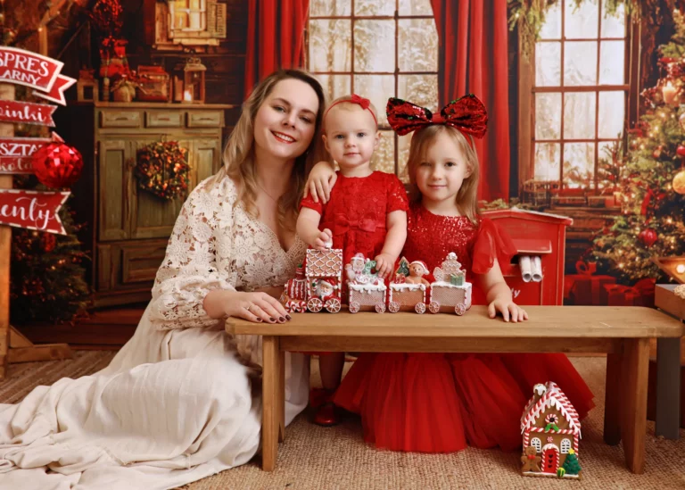 Christmas photo session, Warsaw