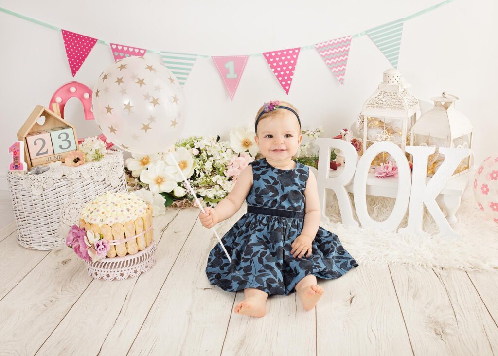 A girl’s birthday session in my Warsaw studio