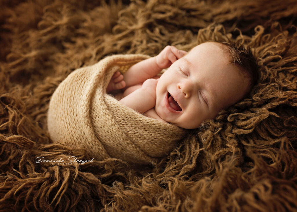 Baby boy newborn session