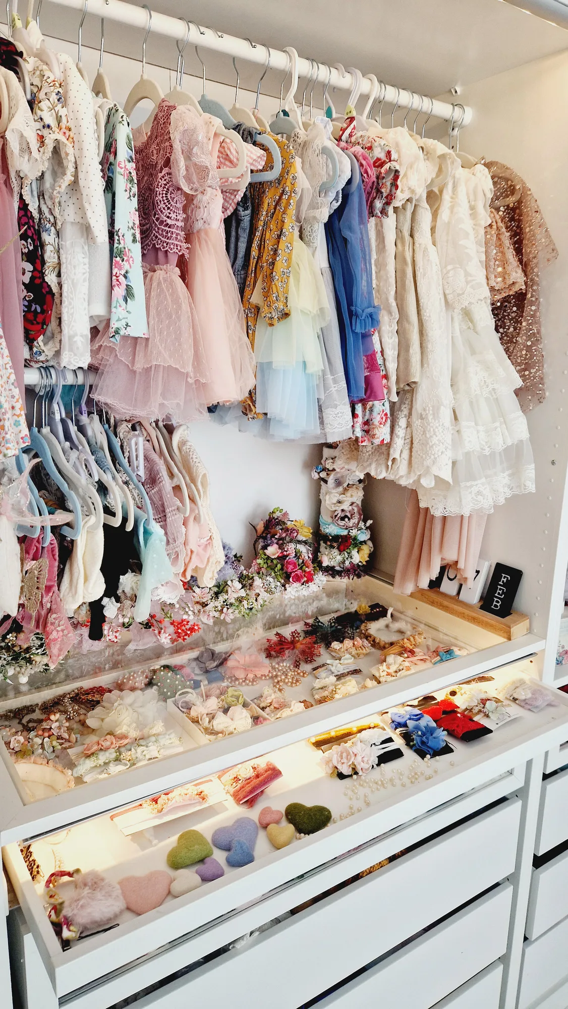 Wardrobe in sizes S–XXL — photo studio in Warsaw
